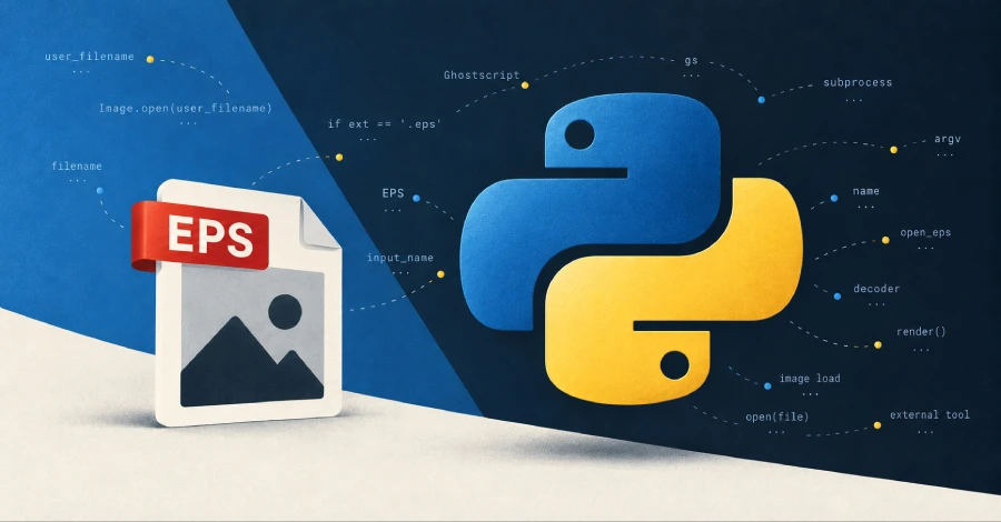 Pillow: o imagine EPS cu nume de fișier „otrăvit” putea rula comenzi pe serverele Python