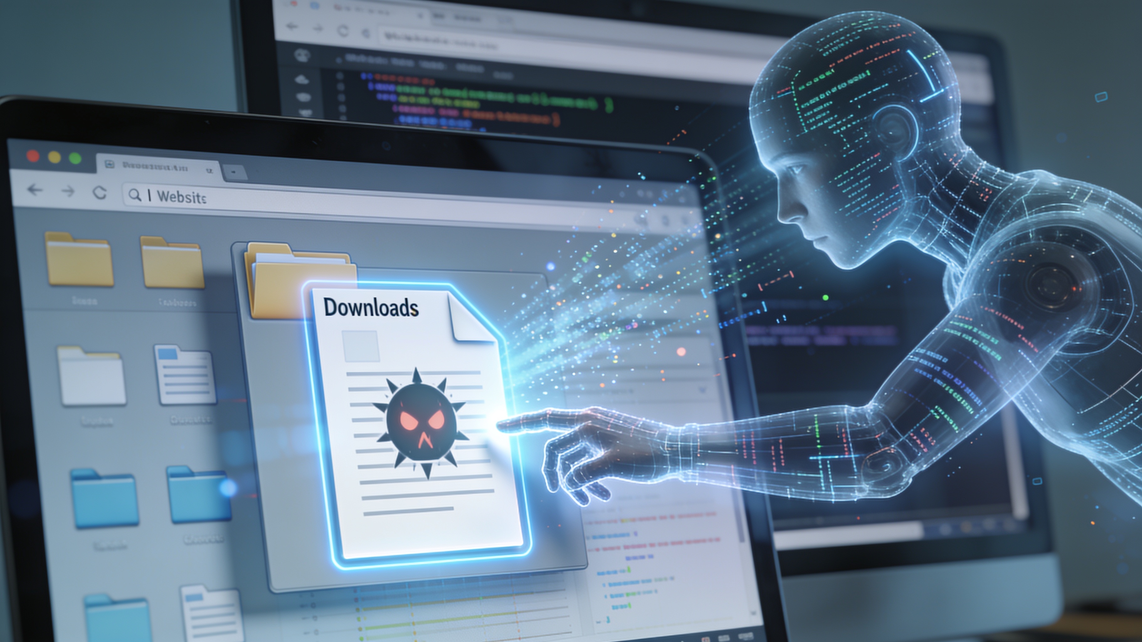 Fișierul-capcană din Downloads: cum poate un agent AI să instaleze malware la ordinul unei pagini web