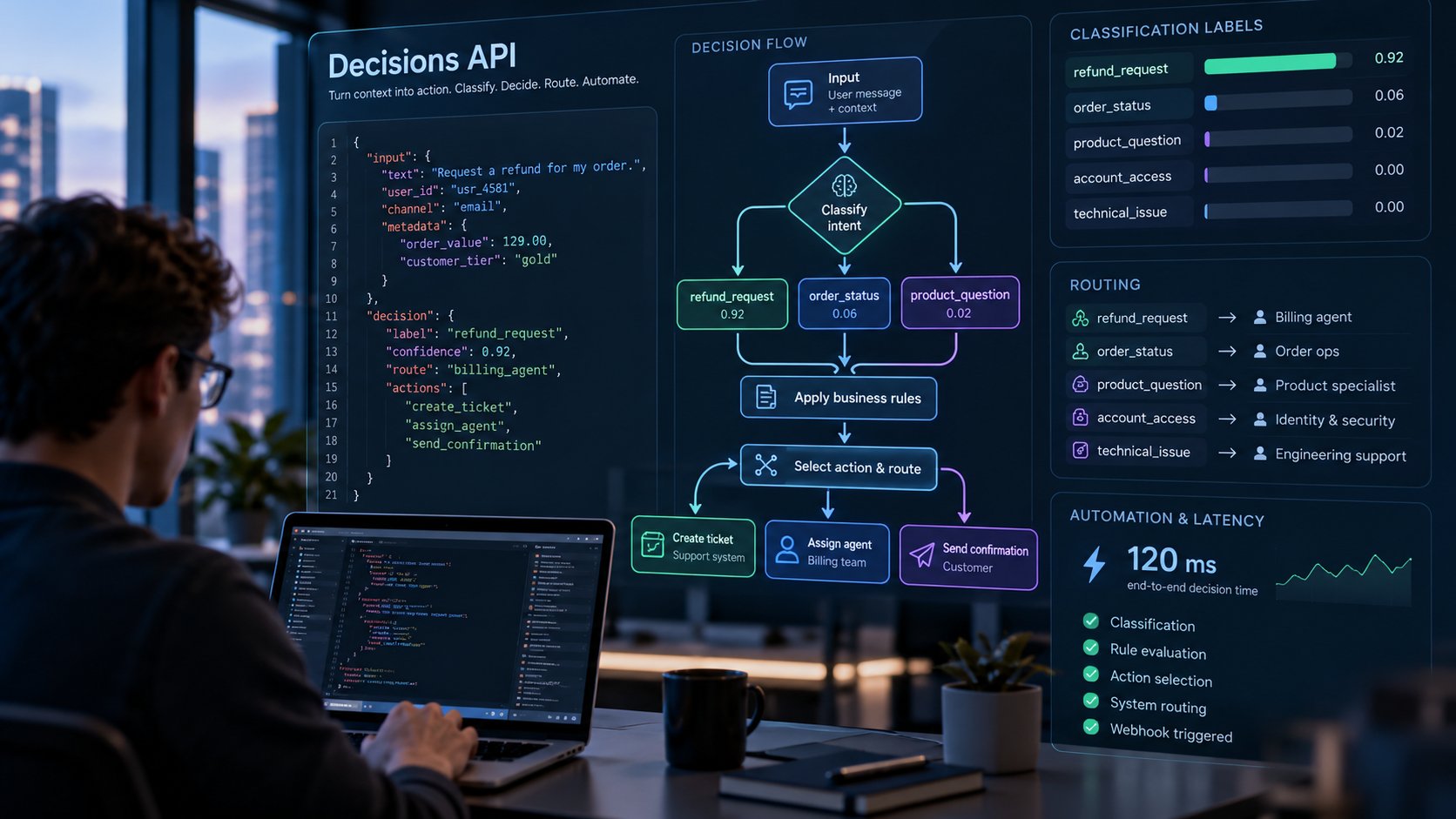OpenAI lansează Decisions API: clasificare și decizii AI cu latență redusă